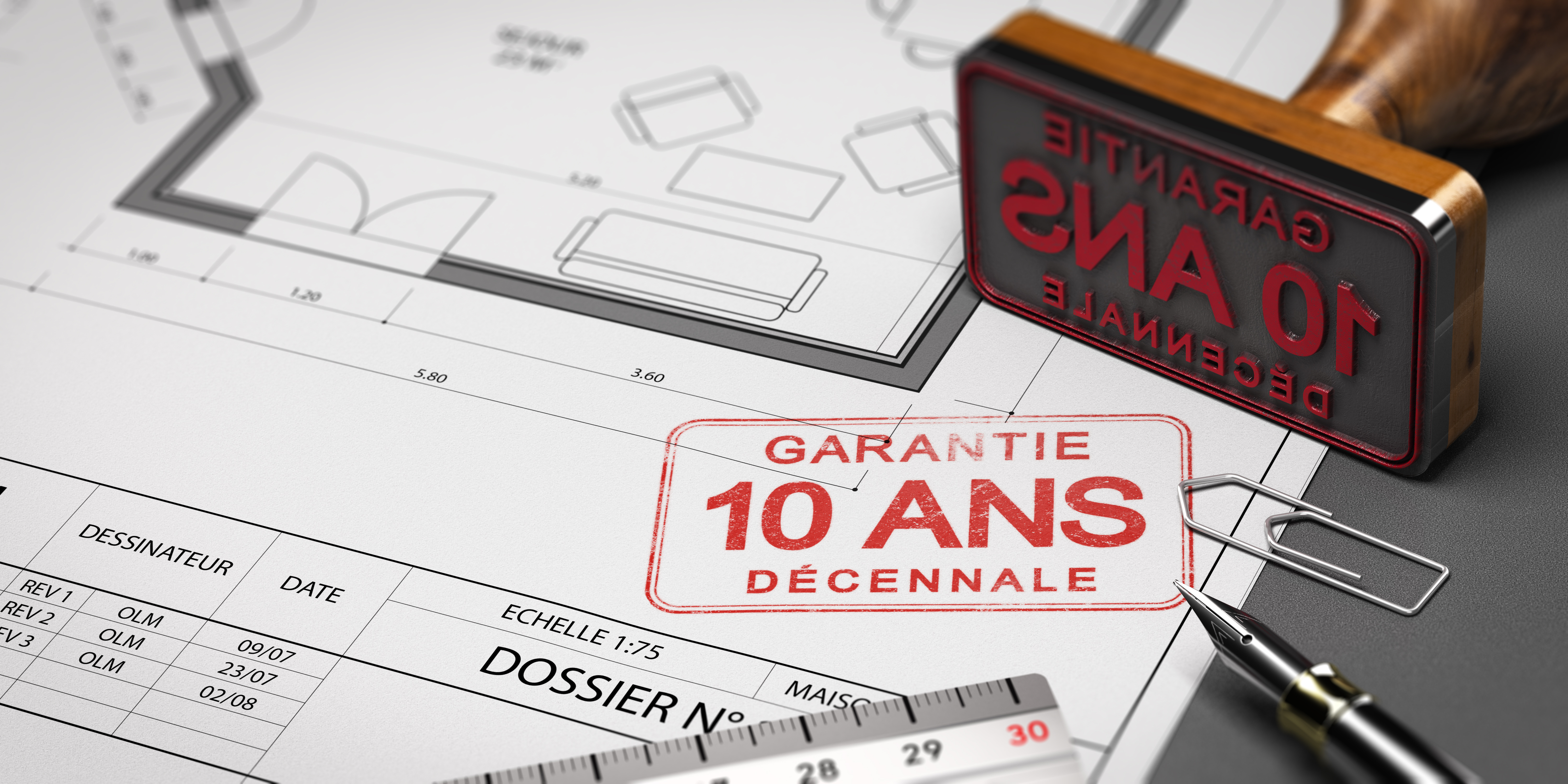 Garantie décennale sur projet de construction